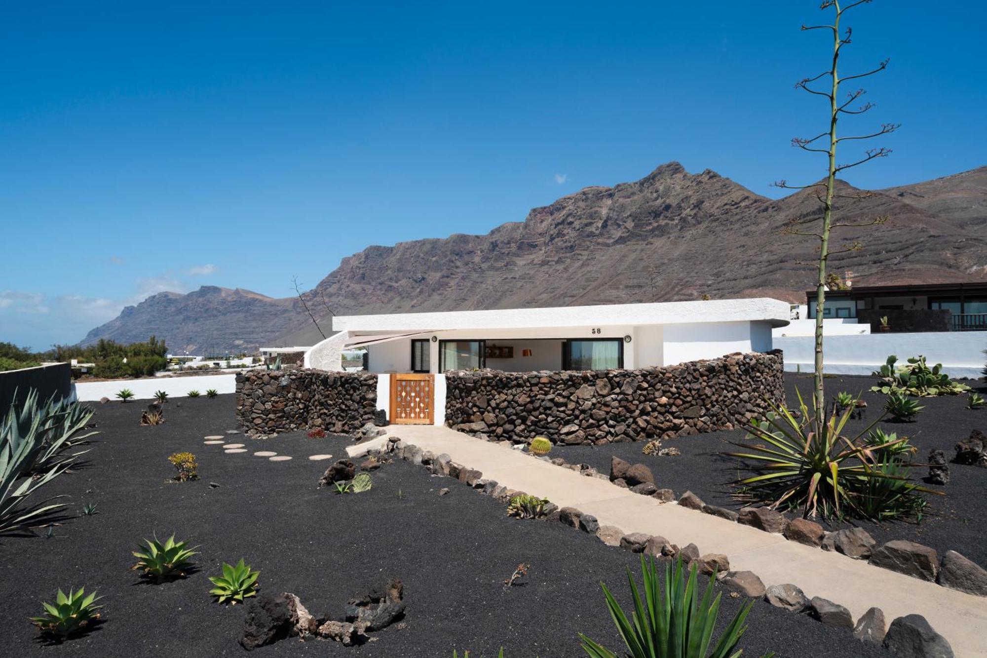 Lanzarote Famara Beach Bungalow Kültér fotó