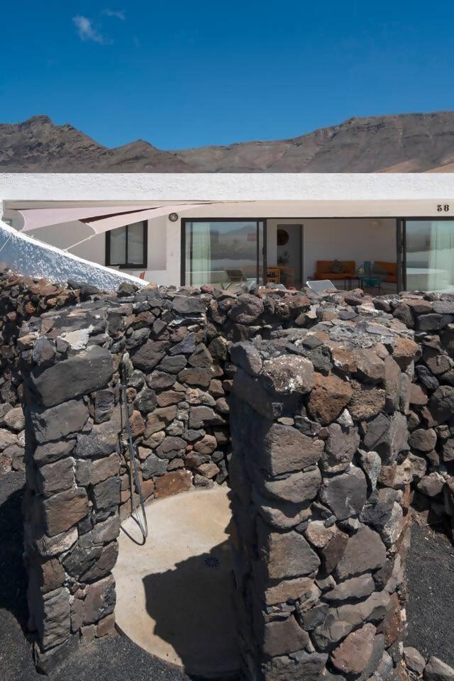 Lanzarote Famara Beach Bungalow Kültér fotó