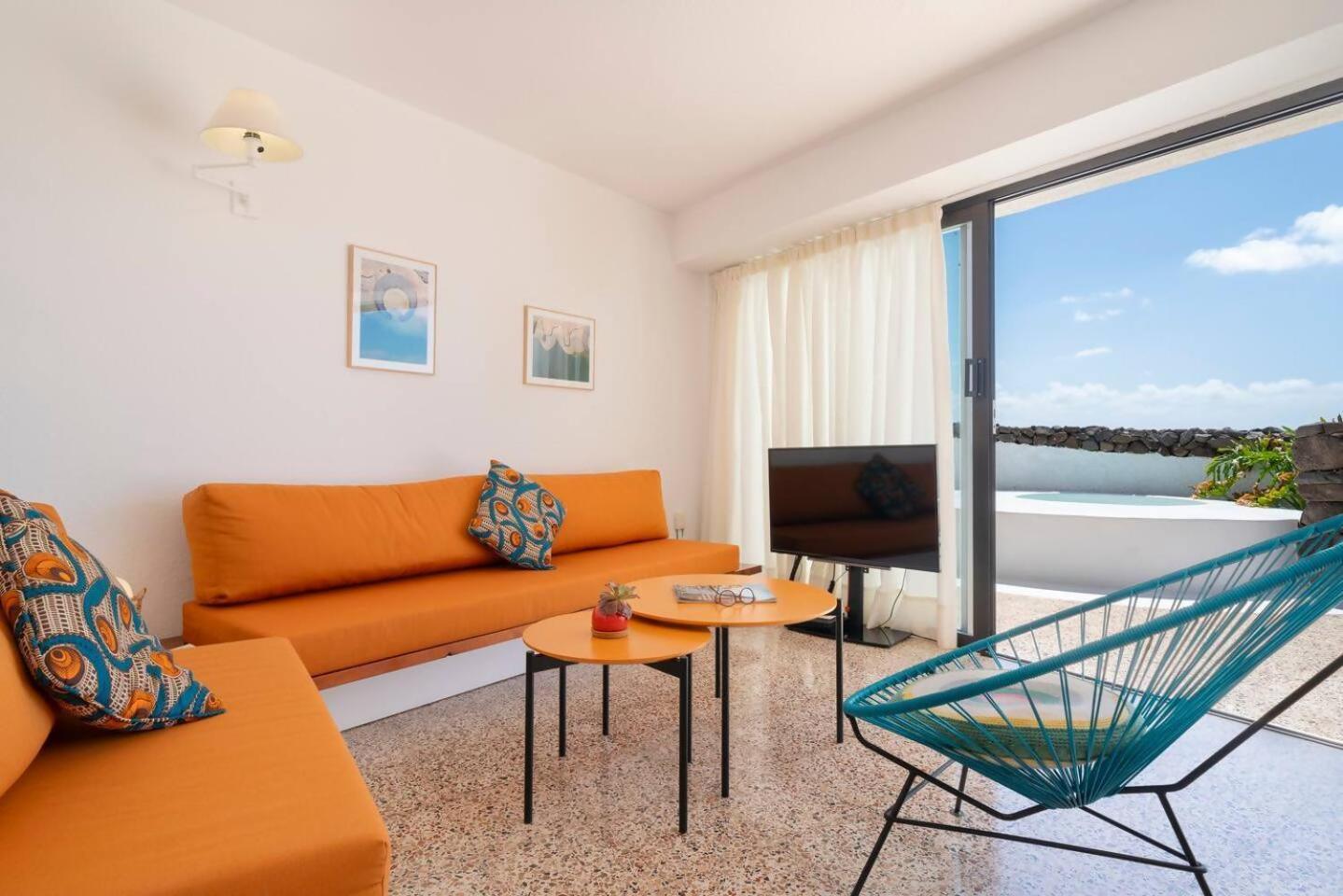 Lanzarote Famara Beach Bungalow Kültér fotó